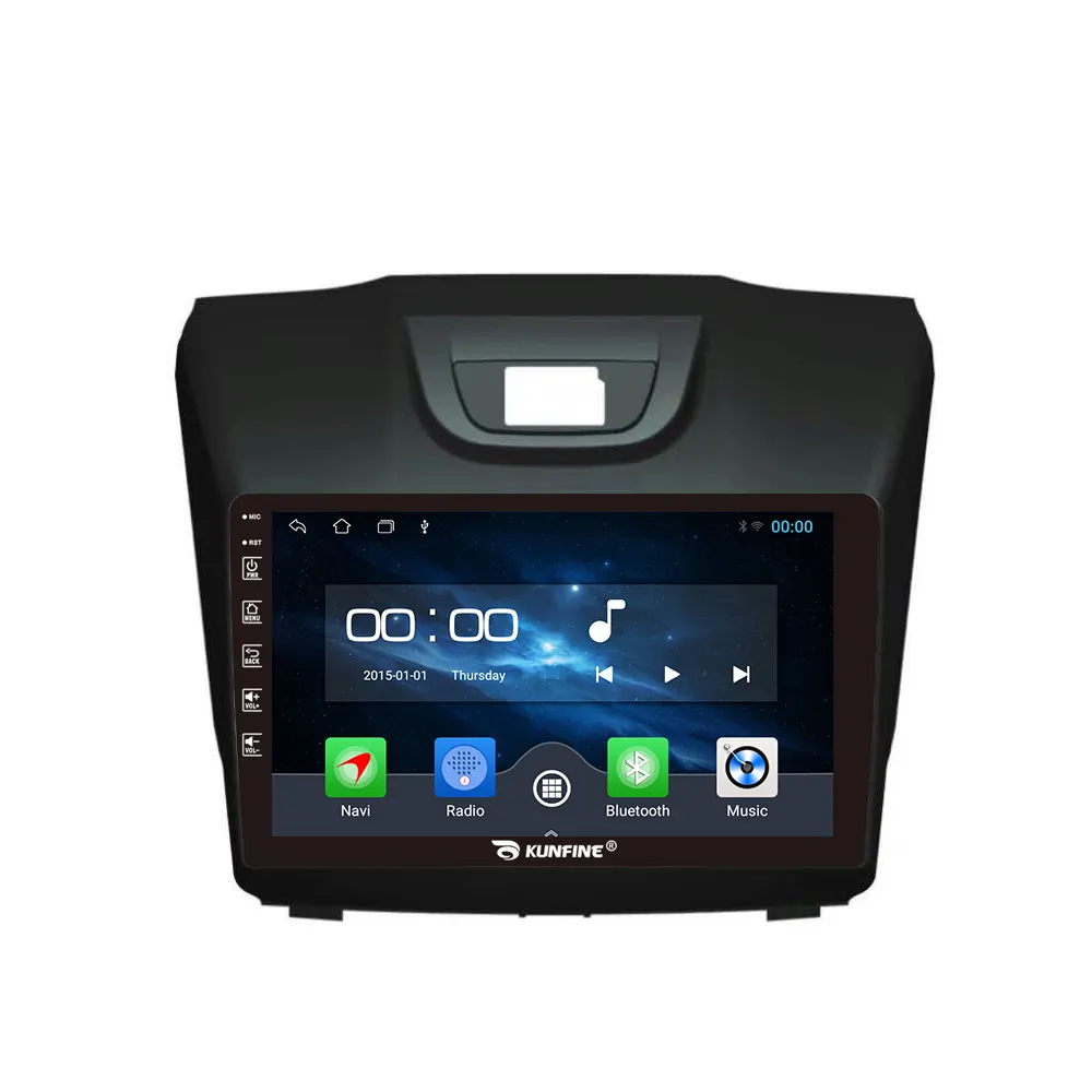 Pour ISUZU D-MAX 2015-2017 9 pouces appareil unité principale Double 2 Din octa-core Quad voiture stéréo Navigation GPS android voiture radio