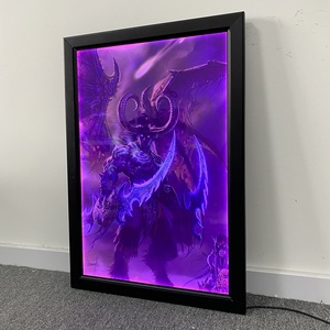 ओएम कस्टम एल्यूमीनियम प्रोफ़ाइल व्यापार शो स्लिम प्रकाश बॉक्स डायनामिक रग्ब नेतृत्व लाइटबॉक्स पोस्टर फ्रेम - Product Image 5