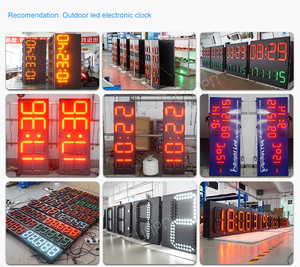 7 segmenti led display dell'orologio stadio orologio display a led led display dell'orologio - Product Image 6