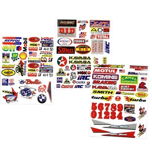 Motosiklet çıkartmalar yarış motosiklet Sticker çıkartma grafik çıkartmaları çoğu motosiklet için evrensel - Product Image 1