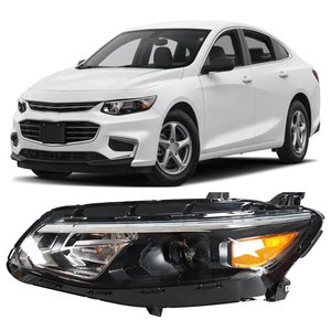 シボレーマリブ2016-2018 W/<span class=keywords><strong>LED</strong></span> DRLヘッドライトGM250242684585119用オートハロゲンヘッドライトヘッドランプ