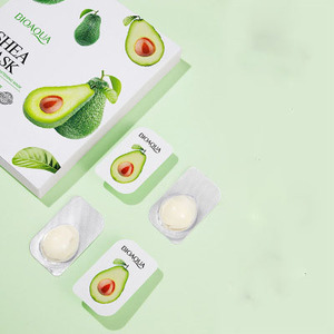 BIOAQUA seti shea özü özü anti-aging doğal cilt bakımı nemlendirici gözenekleri küçültmek uyku yüz maskesi toptan - Product Image 3