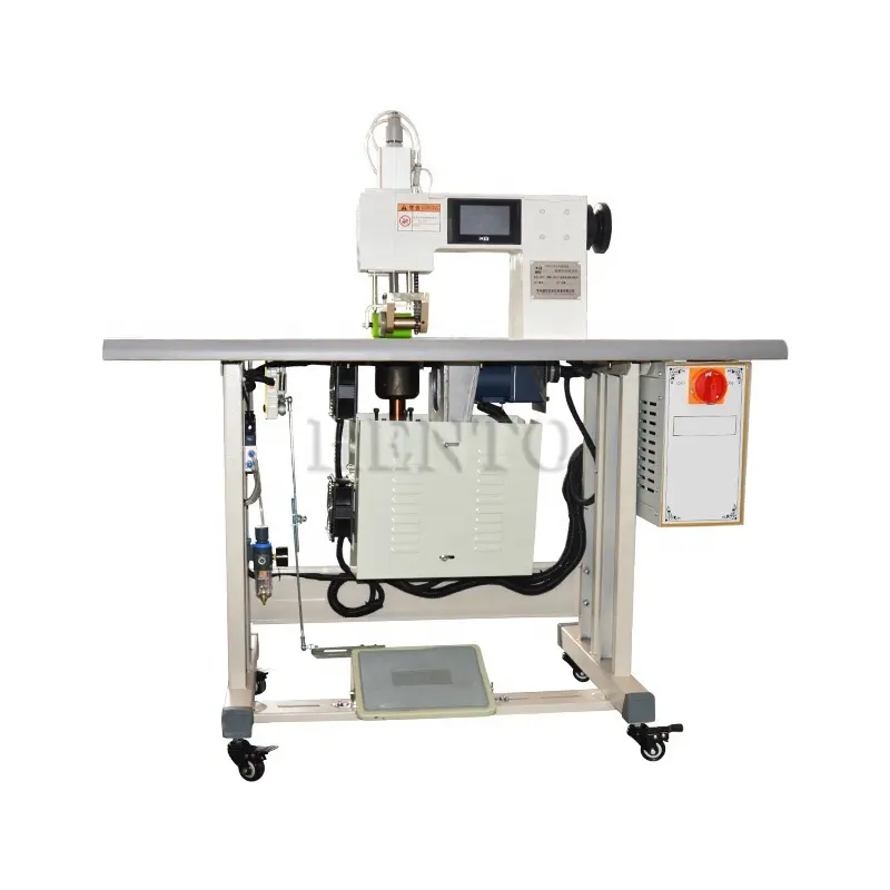 Saldatrice per sigillatura ad ultrasuoni per cucire/macchina da cucire per taglio di pizzo ad ultrasuoni/macchina da cucire ad ultrasuoni per abbigliamento