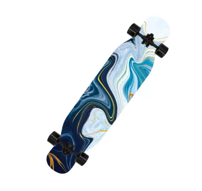 Longboard deck quatro rodas longboard alta densidade impermeável fabricantes atacado longboard dança