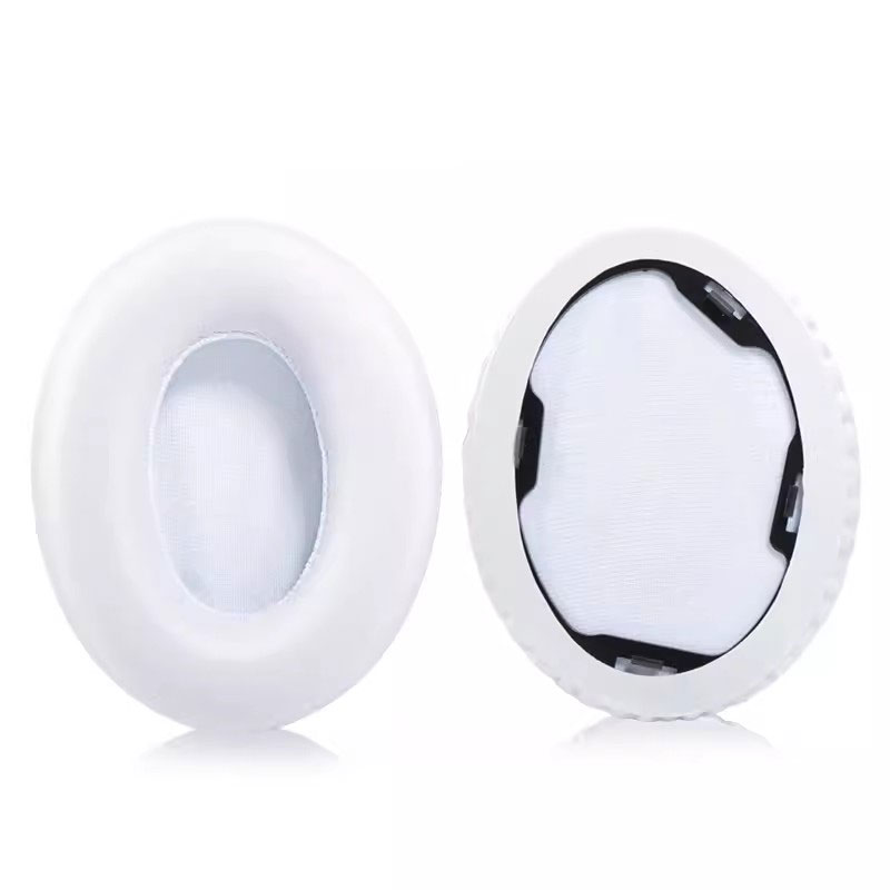 1pcs Protein leather-White Earpad White Scrim