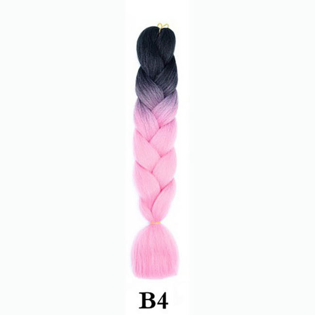 B4 noir + rose foncé