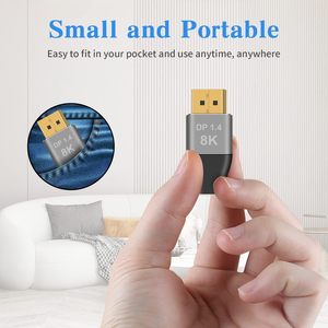 Factory Wholesale Adapter <strong>Adaptor</strong> 8K 1.4 DP Displayport Male to Mini DP Mini Displayport Female Converter Adapter - Product Image 2
