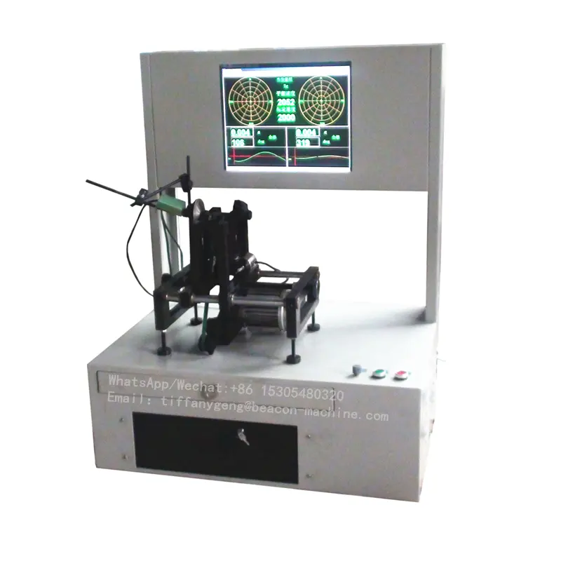 Machine d'équilibrage dynamique à rotor à roulement souple, nouvel équipement de machine à balise Taian LCD à bas prix, machine d'équilibrage turbo RYQ-3