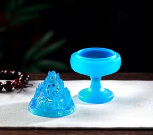 Minimalistische Moderne Kristallen Wierookbrander Custom Logo Oem/Odm Home Office Decor Vintage Boshan Oven Handwerk Sandelhout - Product Image 2