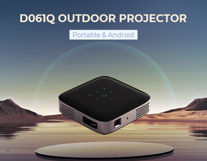 Proyector portátil LED 3D 4K de alto nivel Smart Auto Focus Wifi Beamer Android 11,0 OS Home Cinema Mini proyector - Product Image 3
