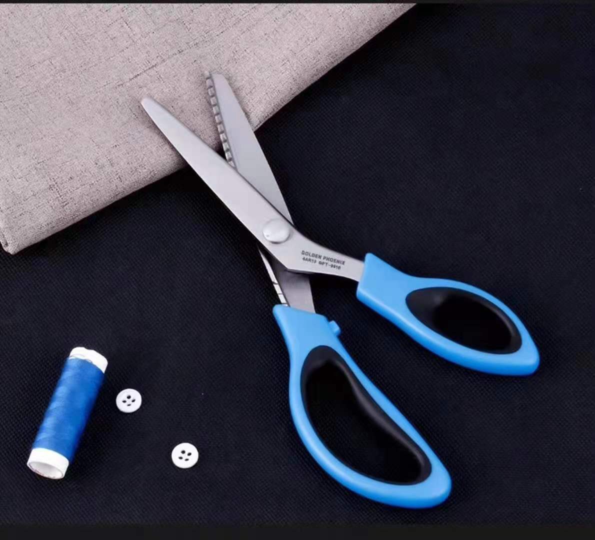 Special sharp teeth tailor scissors clothing stainless steel scissors Tijeras de sastre mix colors cloth cut paper cut