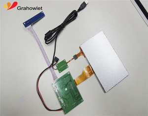 Panel de pantalla táctil IIC/USB Raspberry Pi 7 con resolución de 1024x600 Módulo de pantalla multitáctil PCAP de 10 puntos - Product Image 2