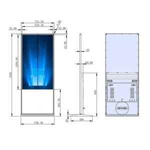 Affiliate <strong>Program</strong> 86 Touch Screen Android Digital Door Signage Large <strong>Lcd</strong> <strong>Display</strong> - Product Image 4