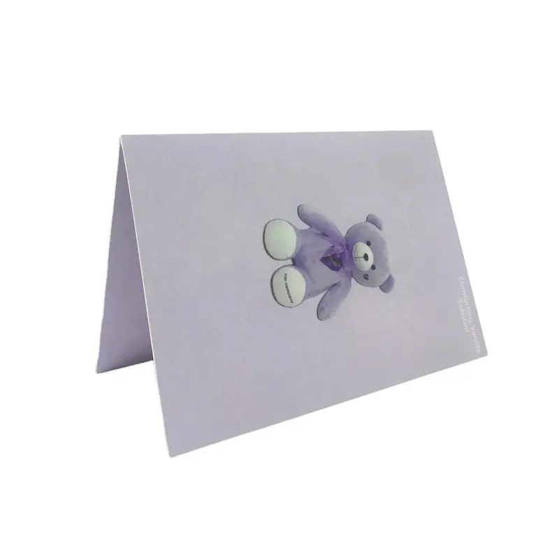 Best sales recording greeting card festival celebration gift sound record card with printing