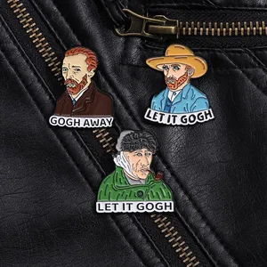 Character Enamel Pin Badge Metal Custom Jewelry Brooch <strong>Oil</strong> Painting Decorative Backpack Lapel Clothes Accessories Wholesale Gift - Product Image 6
