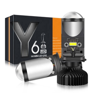 ไฟหน้า LED แบบ Bi-LED ขนาดมินิสำหรับ H4ในรถยนต์ไฟหน้า LED CSP ไฟหน้า LED Y6หลอดไฟ H4โปรเจคเตอร์ - Product Image 1