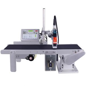 DeMinM100 Hochgeschwindigkeits-Schreibmaschinen druck Logo Datum Chargen nummer Zählung <span class=keywords><strong>Mini</strong></span>-Förderer Verpackung automatischer Tinten strahl drucker - Product Image 6