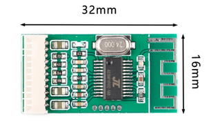 Placa receptora de circuito inalámbrica Bluetooth 5,0, módulo receptor de Audio Bluetooth, salida de Audio estéreo de alta calidad, 2 unidades