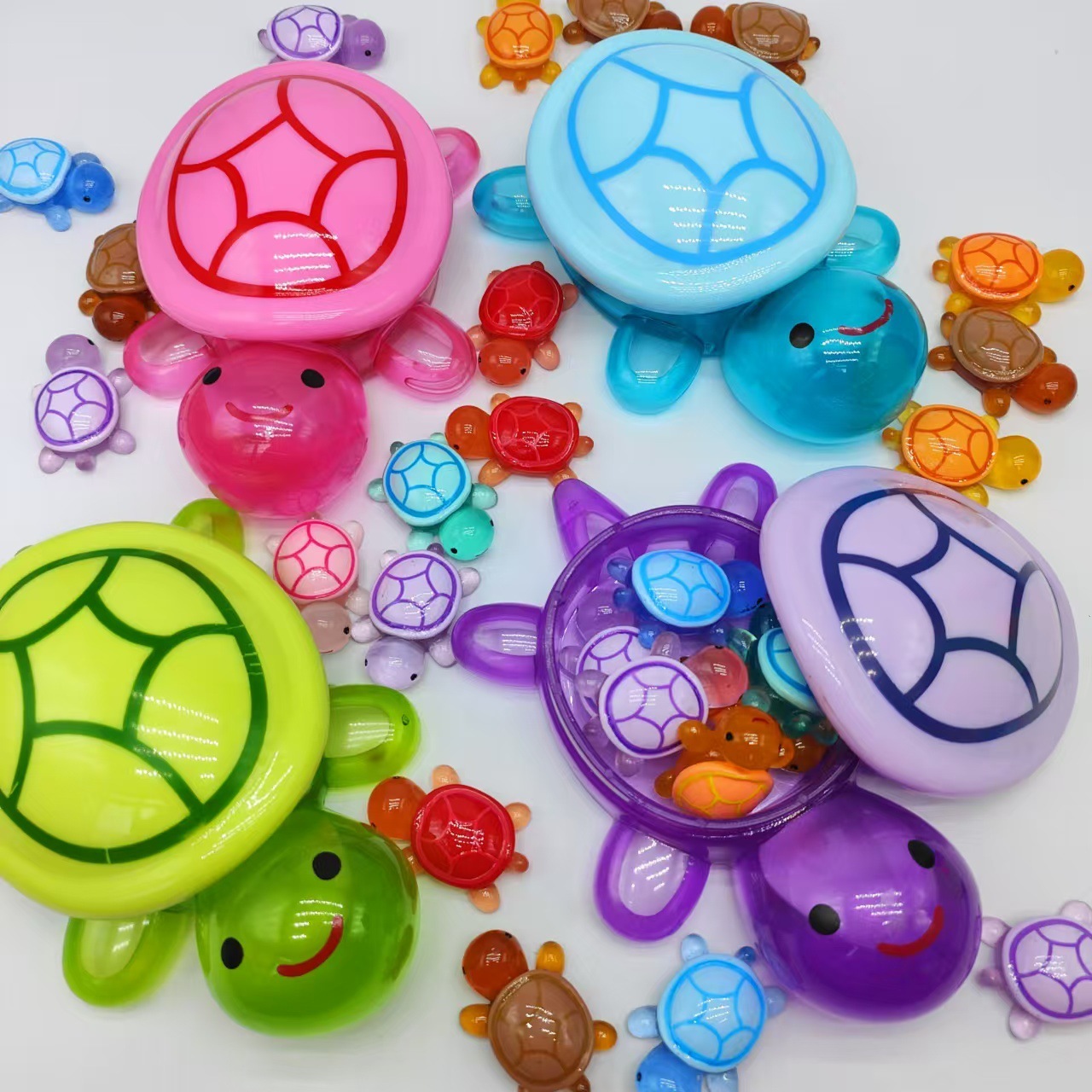 17CM Open-lid large turtle [Random color