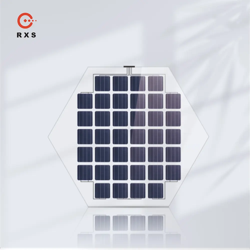 RIXIN 135W BIPV usina solar painel solar para casa kit completo produtos de energia verde