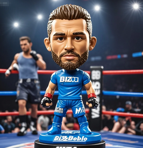 Tùy chỉnh hỗn hợp Võ Thuật Thể Thao Fan Quà Tặng-nhựa đu con số, võ thuật đào tạo động lực trang trí" - Product Image 2