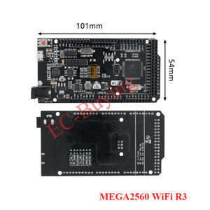 MEGA 2560 R3 ATmega2560-16AU CH340G Pro Mini Mega ESP8266 WiFi AVR TYPE-C USB Core scheda di sviluppo MEGA2560 R3 per Arduino