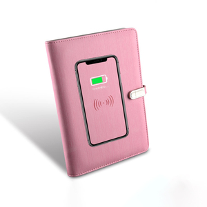 2024 Set di regali di fascia alta per Power Bank Smart Notebook per Business personalizzati in pelle Notebook per tutti i giorni calcolatrice Smart Notepad con disco USB - Product Image 2
