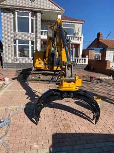Alta Qualidade Rotary Rock Pedra Escavadeira Demolição Grapple Madeira Log Carregador De Madeira Roda Cana Carregador Rotatório Madeira Log Grab - Product Image 3