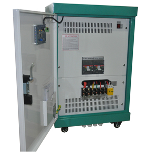 25kw 35kw静的位相変換器220VACシングルフェーズから240V 3相出力低周波トランス付き - Product Image 2