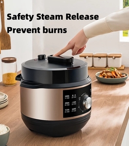Smart Kitchen Appliance 2025 Neues Design 900 Watt Multifunktions-Menü Multi cooker 240V Dual Use Edelstahl-Schnell kochtopf