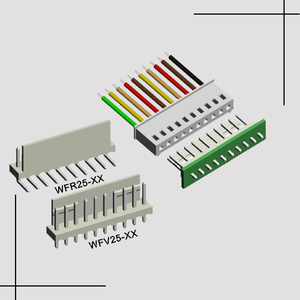 PCB Colpo Di Testa di Potenza Connettore Maschio di 90 Gradi Connettore A 4 Pin Adattatore Molex 2.5mm ISO - Product Image 1