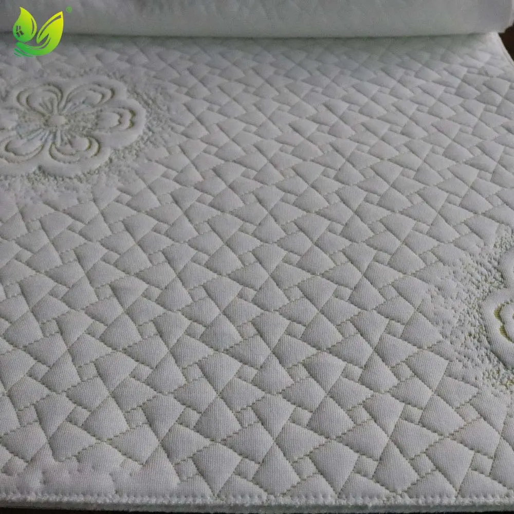 Matelas Jacquard en polyester, anti-poussière et anti-acariens, réutilisable, imperméable, tricot de matelas