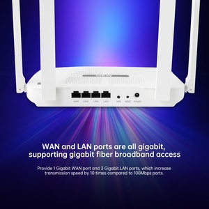 EDUP nâng cấp wifi6 wifi5 ax1800 băng tần kép không dây lưới openwrt Wifi <span class=keywords><strong>router</strong></span>-lý tưởng cho nhà thông minh văn phòng Kết nối Wifi - Product Image 6