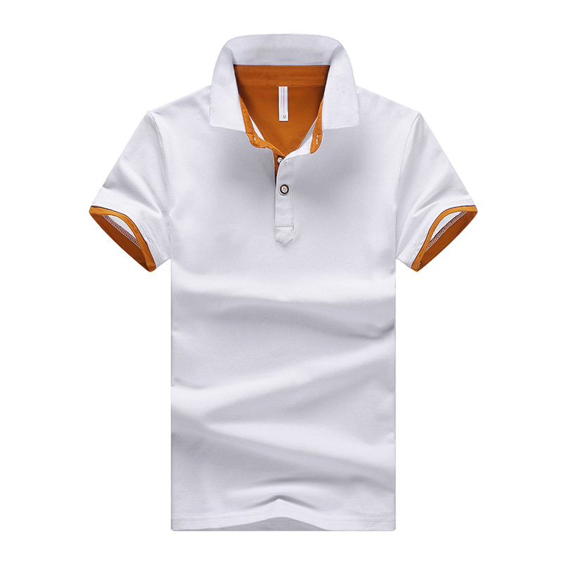 Blanc et orange