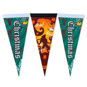 Gahumi, decoración impresa personalizada, banderín triangular colgante, banderín deportivo de fieltro de lana, banderas - Product Image 4