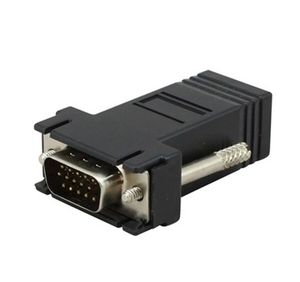 VGA 到 RJ45 网络扩展适配器黑色 - Product Image 1