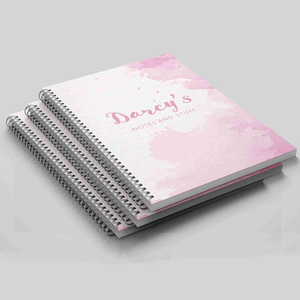 Cuaderno diario personalizable con impresión, colorido, tapa blanda, Agenda, proveedor escolar, cuaderno de notas, cuaderno espiral A5 barato - Product Image 1