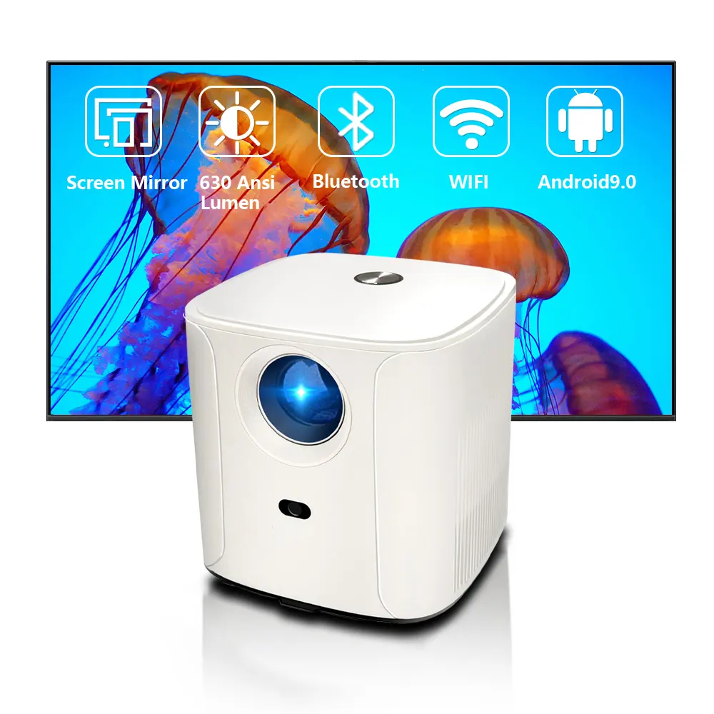 Yt200 Magicube Iphone Buy Mini Portable 8849 Tank2 3Lcd Video Beam Ust Laser Projector 4K With Camera
