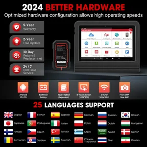 Actualización de la codificación en línea X431 V y más de 37 reinicio de todos los coches Programación de llaves Escáner automático LAUNCH X431 V Pro/TT 5,0 BT con DBScar VII VCI - Product Image 6