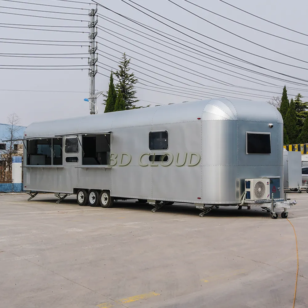 Airstream-remolques de alimentos, tienda de panadería móvil, el más vendido