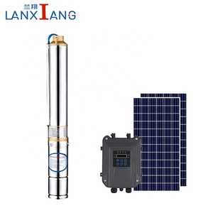 ปั๊มน้ำพลังงานแสงอาทิตย์1500W 110V ไร้แปรงถ่านปรับแต่งได้4นิ้ว10m 3/H สูงสุด95เมตรปั๊มน้ำพลังงานแสงอาทิตย์ - Product Image 6