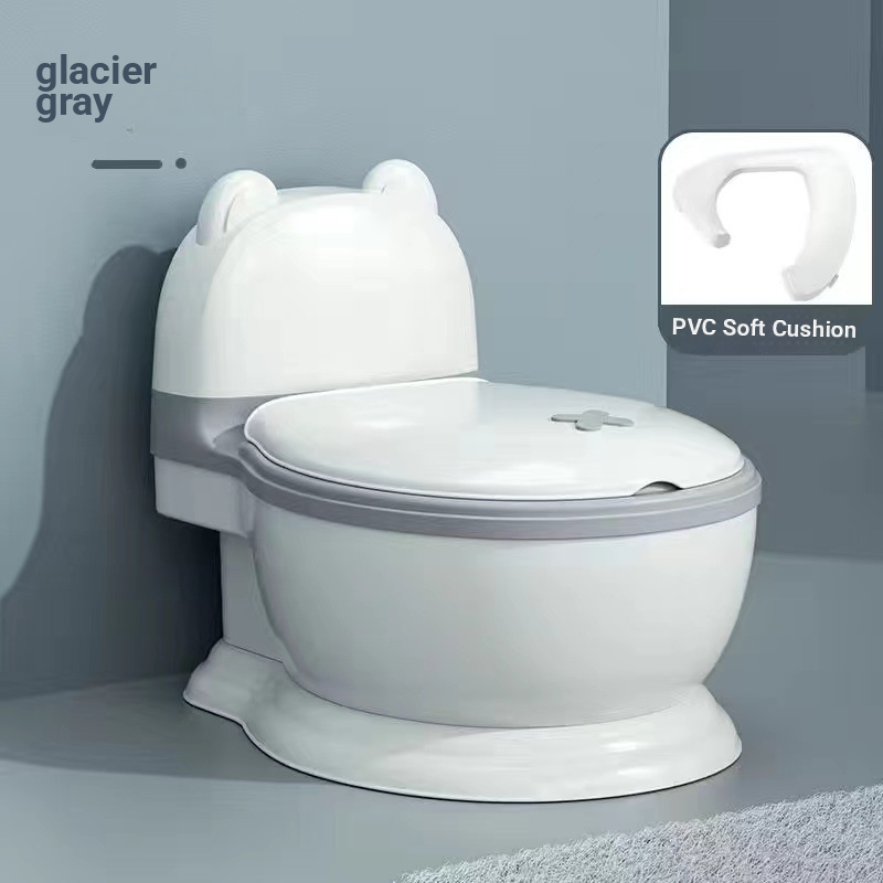 Avance souple en PVC blanc-gris