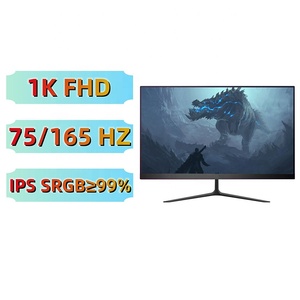 Oem Odm 75Hz 165Hz monitörler çerçevesiz Lcd Moniteur masaüstü bilgisayar bilgisayar Led düz ekran 22 inç 24 inç ofis monitör - Product Image 1