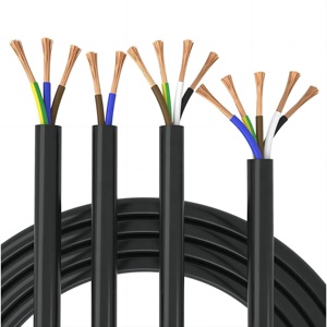 <strong>VDE</strong> Power <strong>Cable</strong> 2 3 4 5 Core H05RN-<strong>F</strong> H05RR-<strong>F</strong> H05VV-<strong>F</strong> 1.5mm 1.0mm 0.75mm 2.0mm 2.5mm <strong>PVC</strong> Insulation Electric Extension Cord <strong>Cable</strong> - Product Image 3