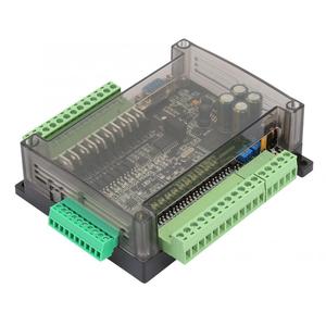 Controlador lógico programable PLC FX3U 24MT Placa de control industrial PLC 6 Entrada analógica 32bit MCU 14 Entrada 10 Salida de transistor