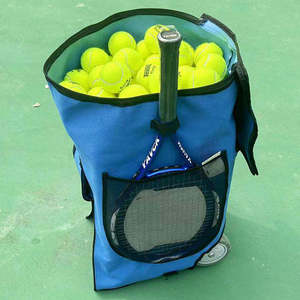 Macchina per servire palline da Tennis portatile con telecomando per App programmabile e regolabile Master batteria Backspin - Product Image 3