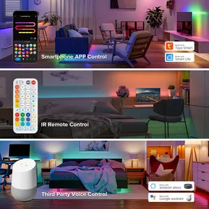 Инфракрасный 44-клавишный Bluetooth Красочный музыкальный контроллер RGB IC пульт дистанционного управления для 1903, 1914 адресной полосы света DC 5-24V - Product Image 6