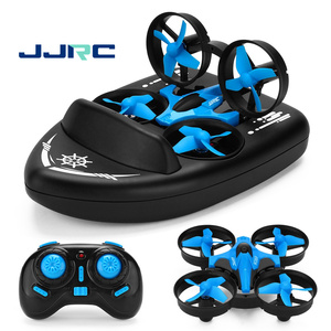 JJRC H36F RC Mini <strong>Drone</strong> Altitude Hold Headless <strong>Mode</strong> 3 in 1 Sea Land Air Flight <strong>2</strong>.4G 6-Axis Quadcopter Boat RC <strong>Drone</strong> for Kid - Product Image 1