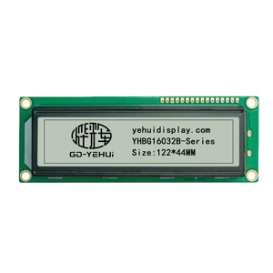 Großes monochroma tisches Flüssig kristall anzeige modul 160x32 122x44mm 16032 Grafik STN-Typ mit LED-Hintergrund beleuchtung - Product Image 1