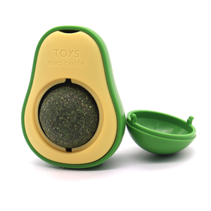 360 Degree Rotating Cat <strong>Catnip</strong> Ball Avocado <strong>Catnip</strong> Ball for Cats - Product Image 4
